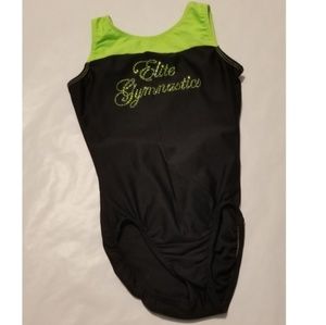 Elite gymnastics leotard